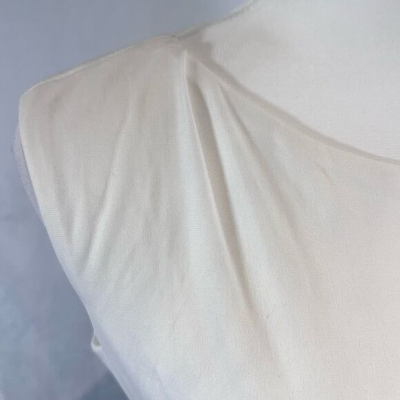 Maggy London black and white color block midi dress size 6 - Picture 5 of 8